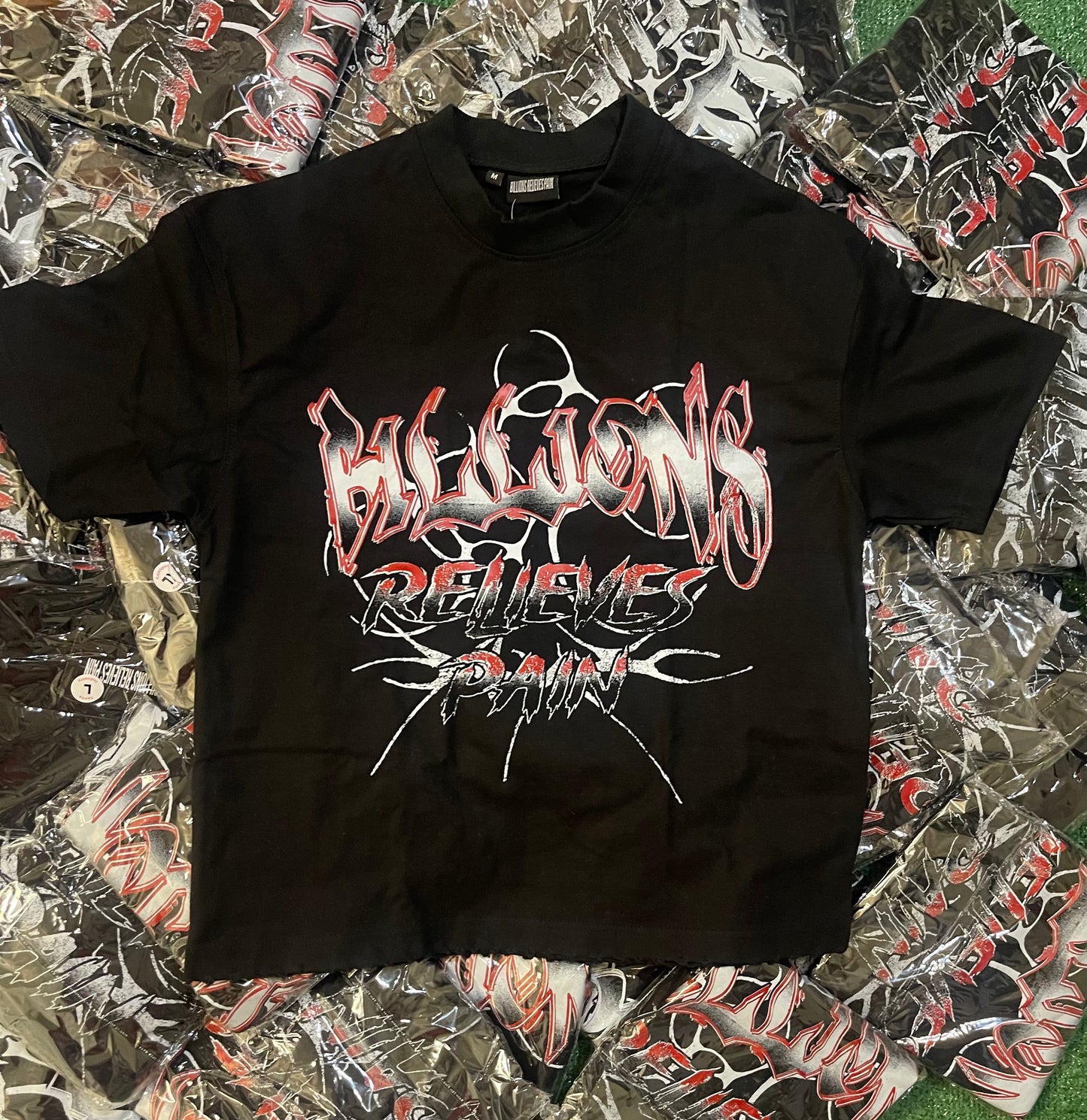 “BILLIONS RELIEVES PAIN” tee