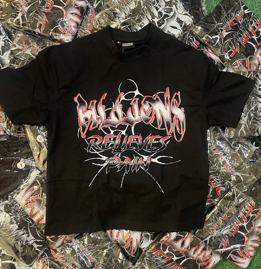 “BILLIONS RELIEVES PAIN” tee